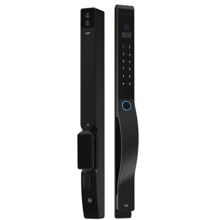 กลอนประตูสมาร์ทดิจิตอลล็อค SebO A9 MAX FACE สีดำ_0